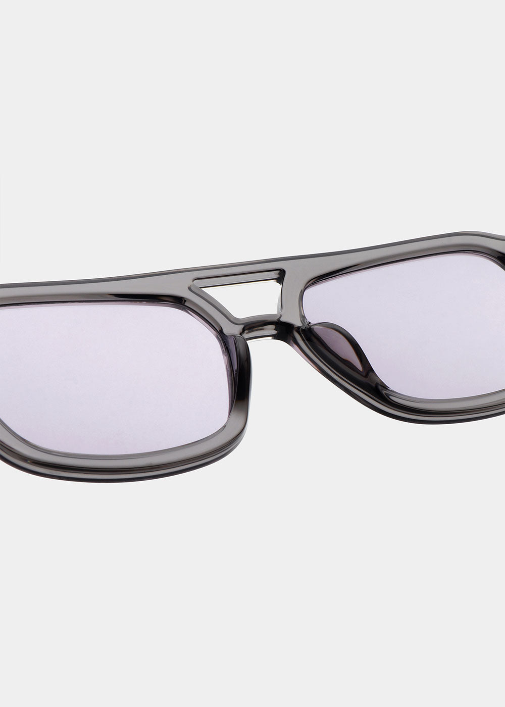 A. Kjaerbede Kaya Sunglasses - Grey Transparent