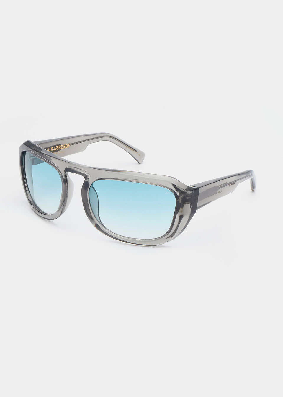 A. Kjaerbede Max Sunglasses - Grey Transparent