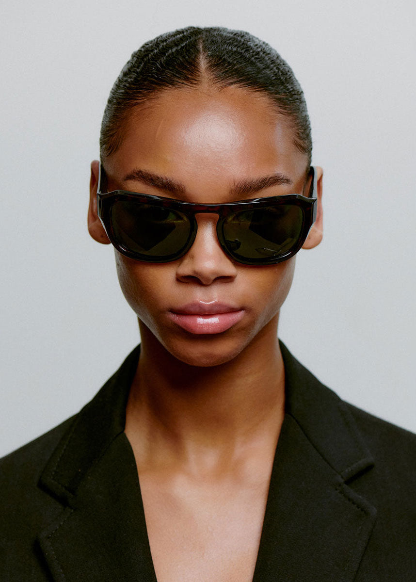 A. Kjaerbede Max Sunglasses - Demi Tortoise