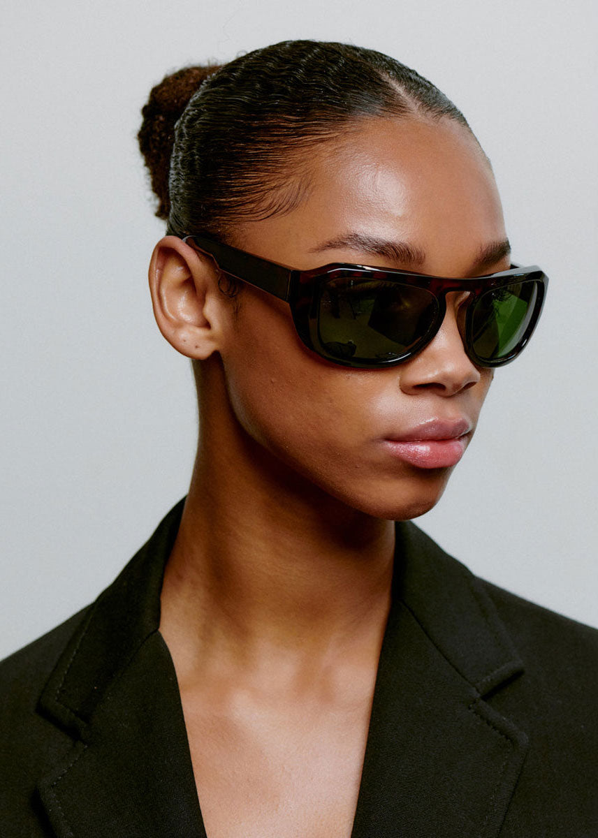 A. Kjaerbede Max Sunglasses - Demi Tortoise