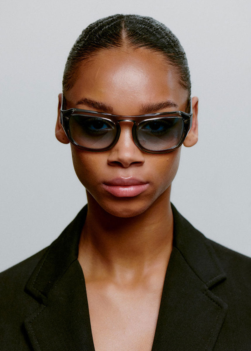 A. Kjaerbede Max Sunglasses - Grey Transparent