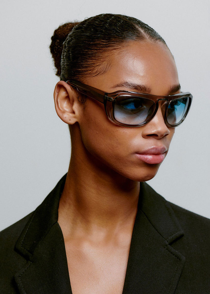 A. Kjaerbede Max Sunglasses - Grey Transparent