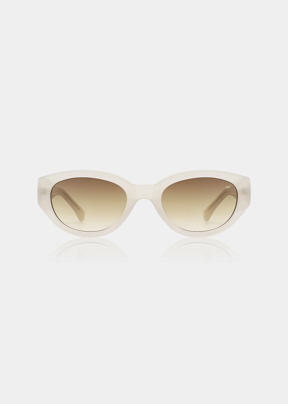 A. Kjaerbede Winnie Sunglasses - Cream Bone