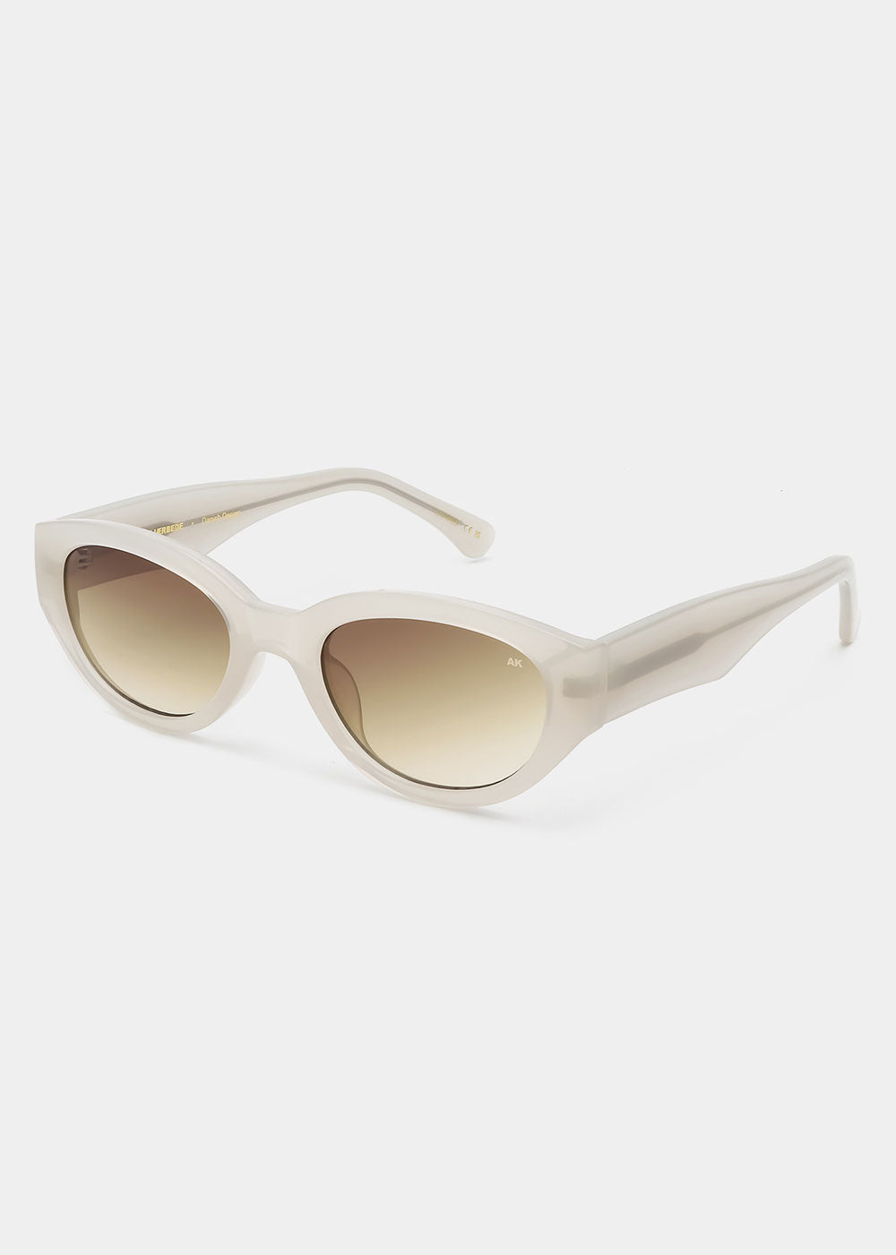 A. Kjaerbede Winnie Sunglasses - Cream Bone