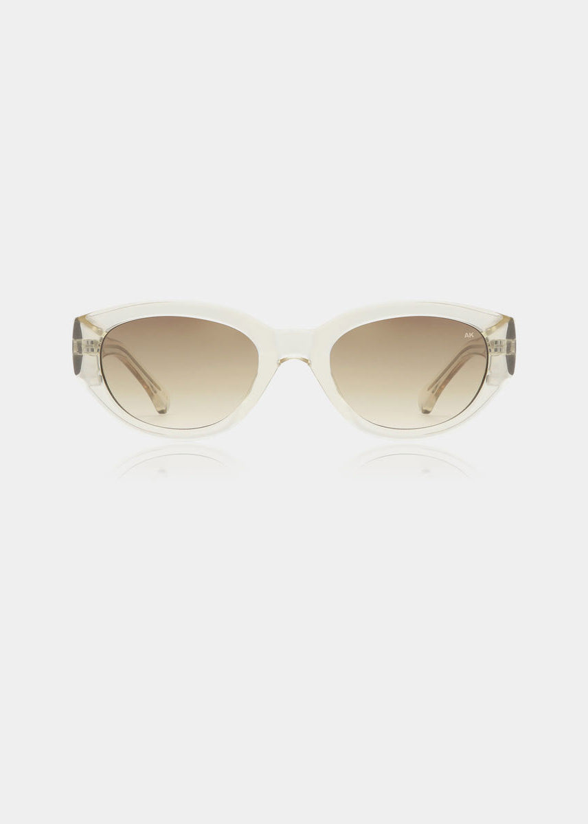 A. Kjaerbede Winnie Sunglasses - Ecru Transparent