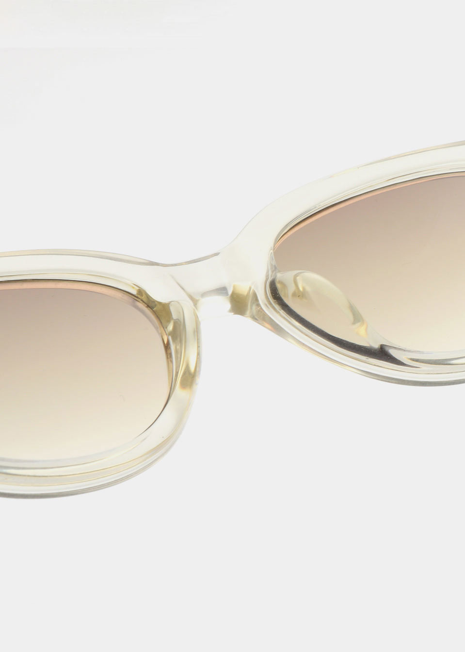 A. Kjaerbede Winnie Sunglasses - Ecru Transparent