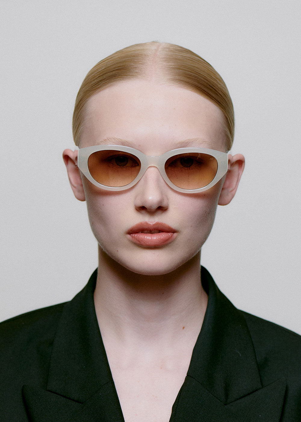 A. Kjaerbede Winnie Sunglasses - Cream Bone