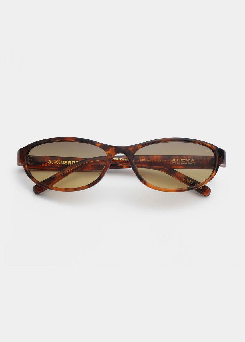 A. Kjaerbede Alexa Sunglasses - Havana
