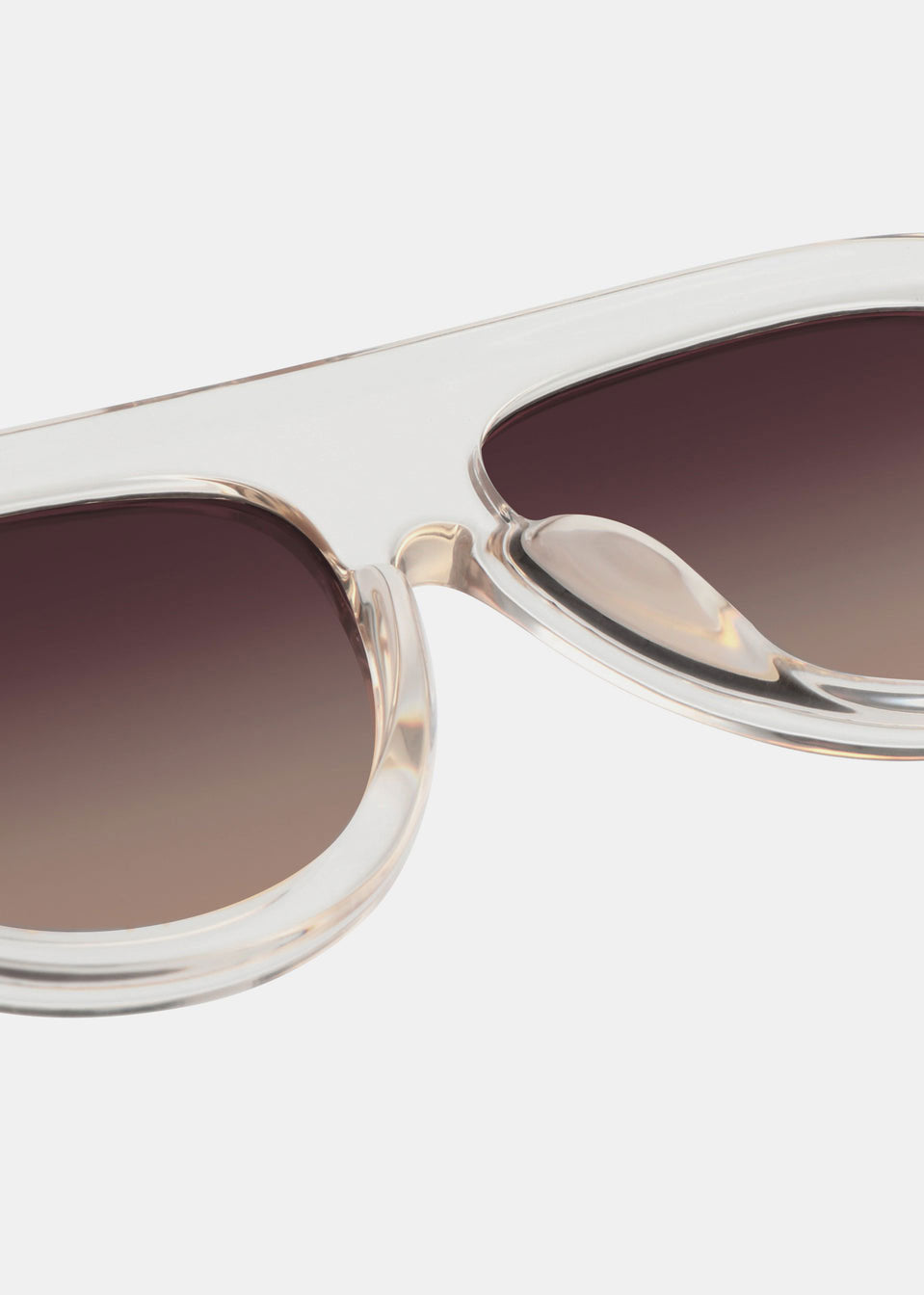 A. Kjaerbede Rio Sunglasses - Ecru Transparent