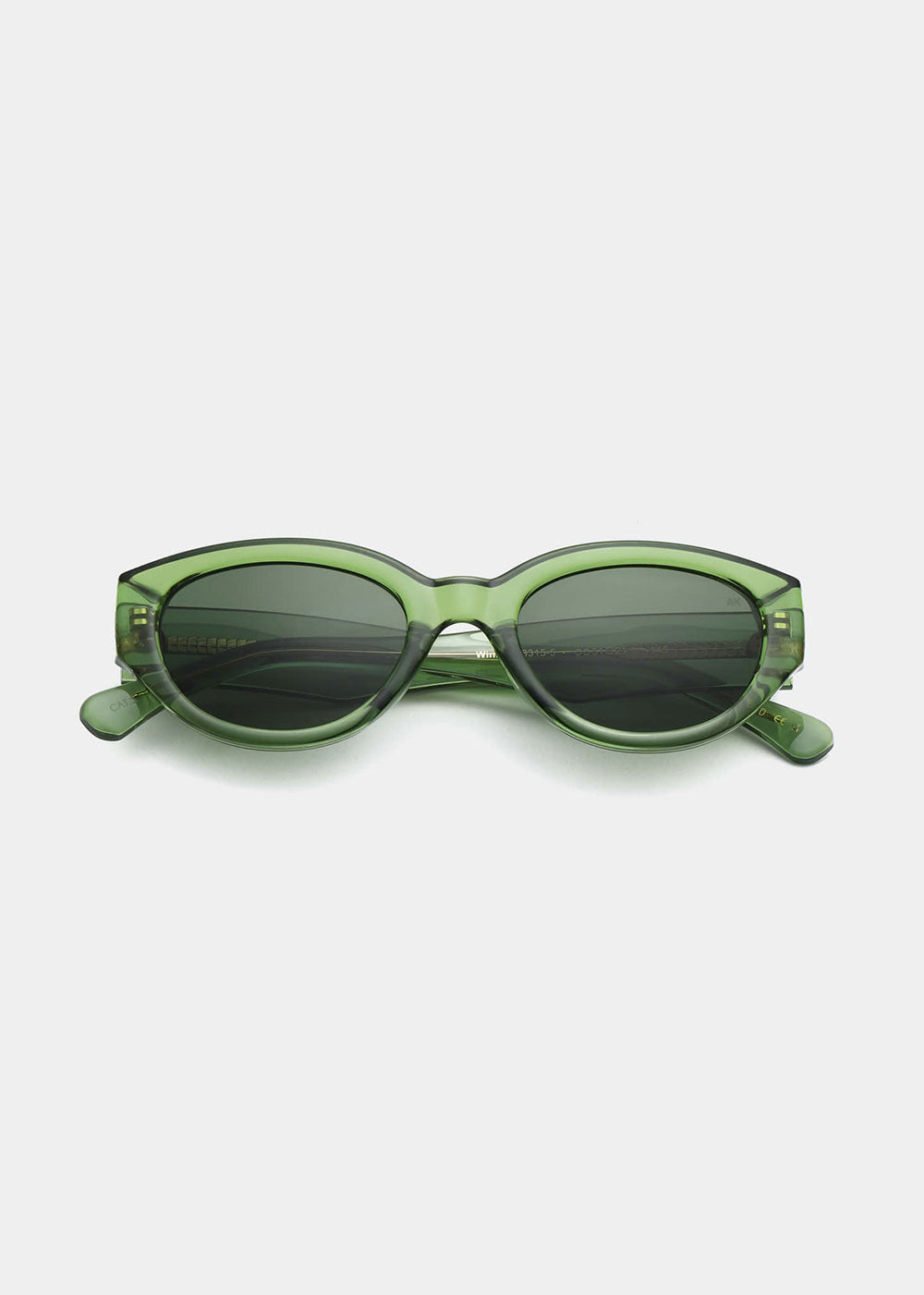 A. Kjaerbede Winnie Sunglasses - Light Olive Transparent