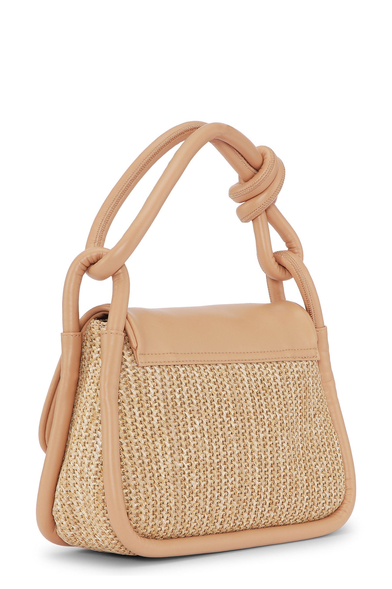 GANNI - Knot Flap Over Raffia