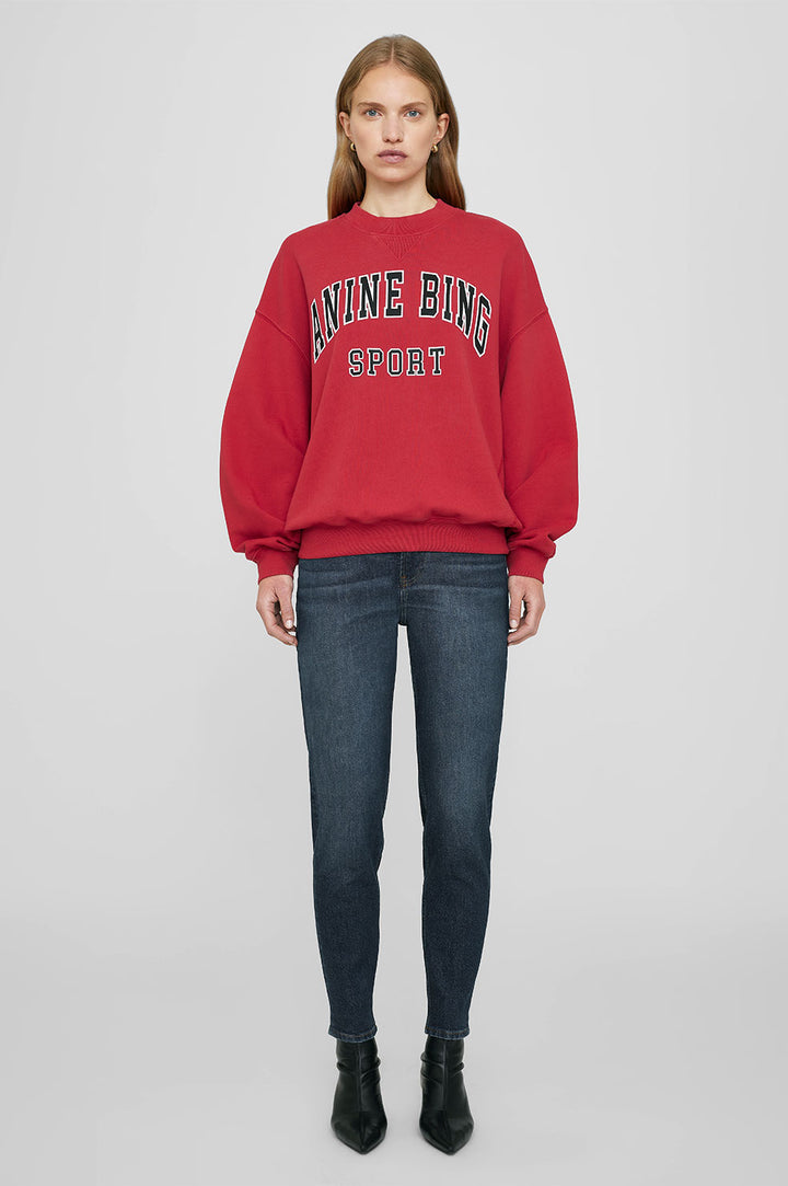 Anine Bing - Jaci Sweatshirt - Red