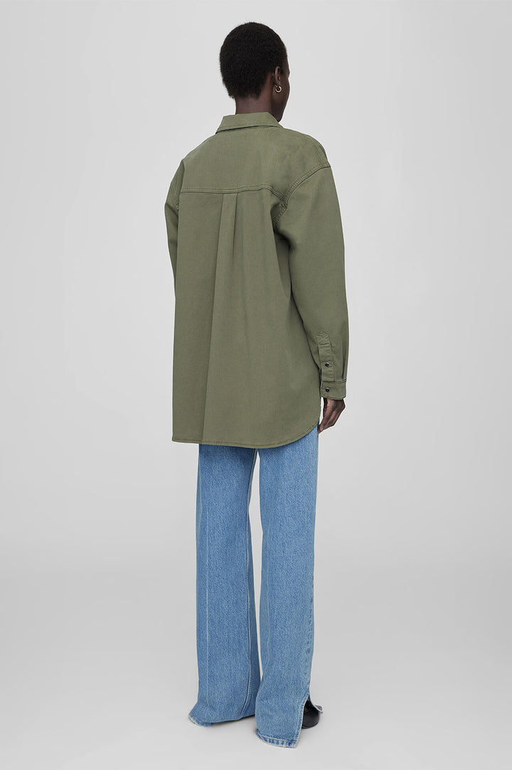 Anine Bing - Sloan Shirt - Army Green