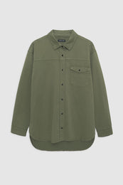 Anine Bing - Sloan Shirt - Army Green
