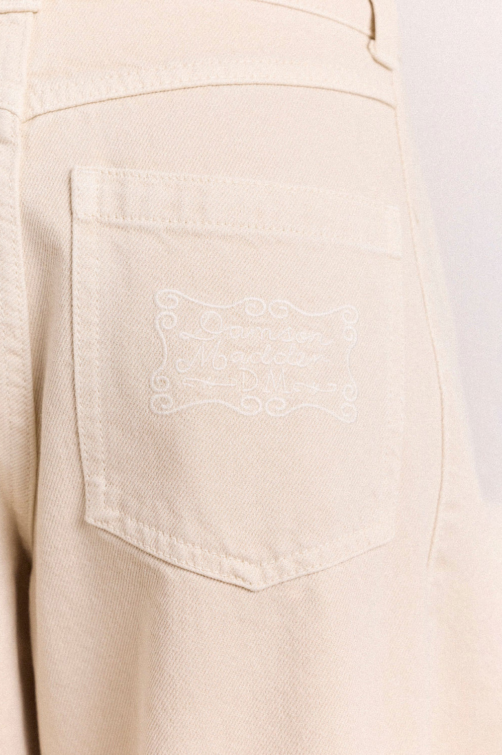 Damson Madder Barrel Erika Jeans - Stone Wash