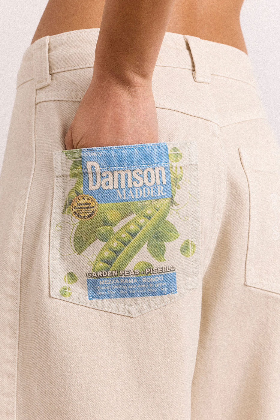 Damson Madder Barrel Erika Jeans - Stone Wash