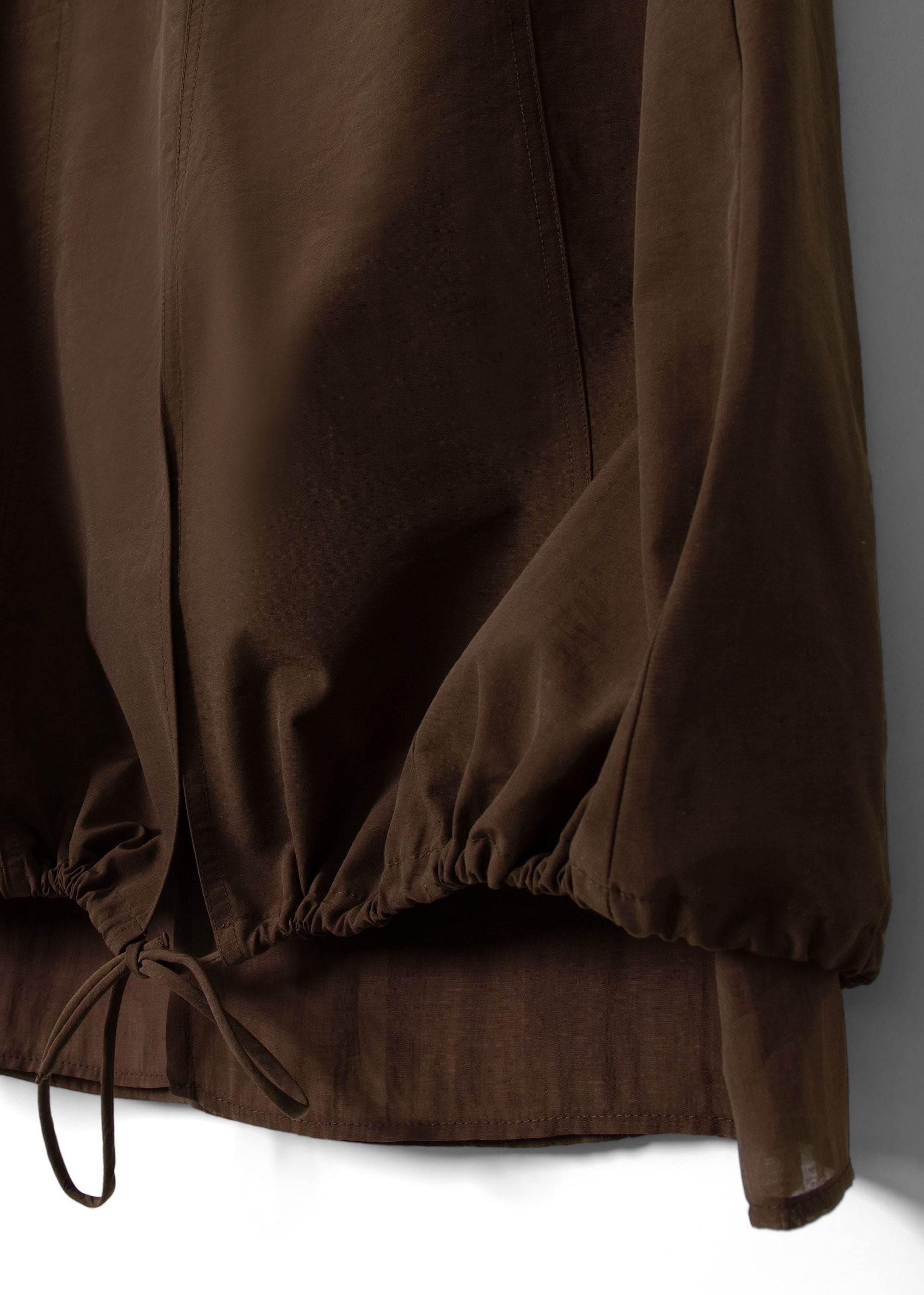 Damson Madder Amber Double Layer Midi Skirt - Choc