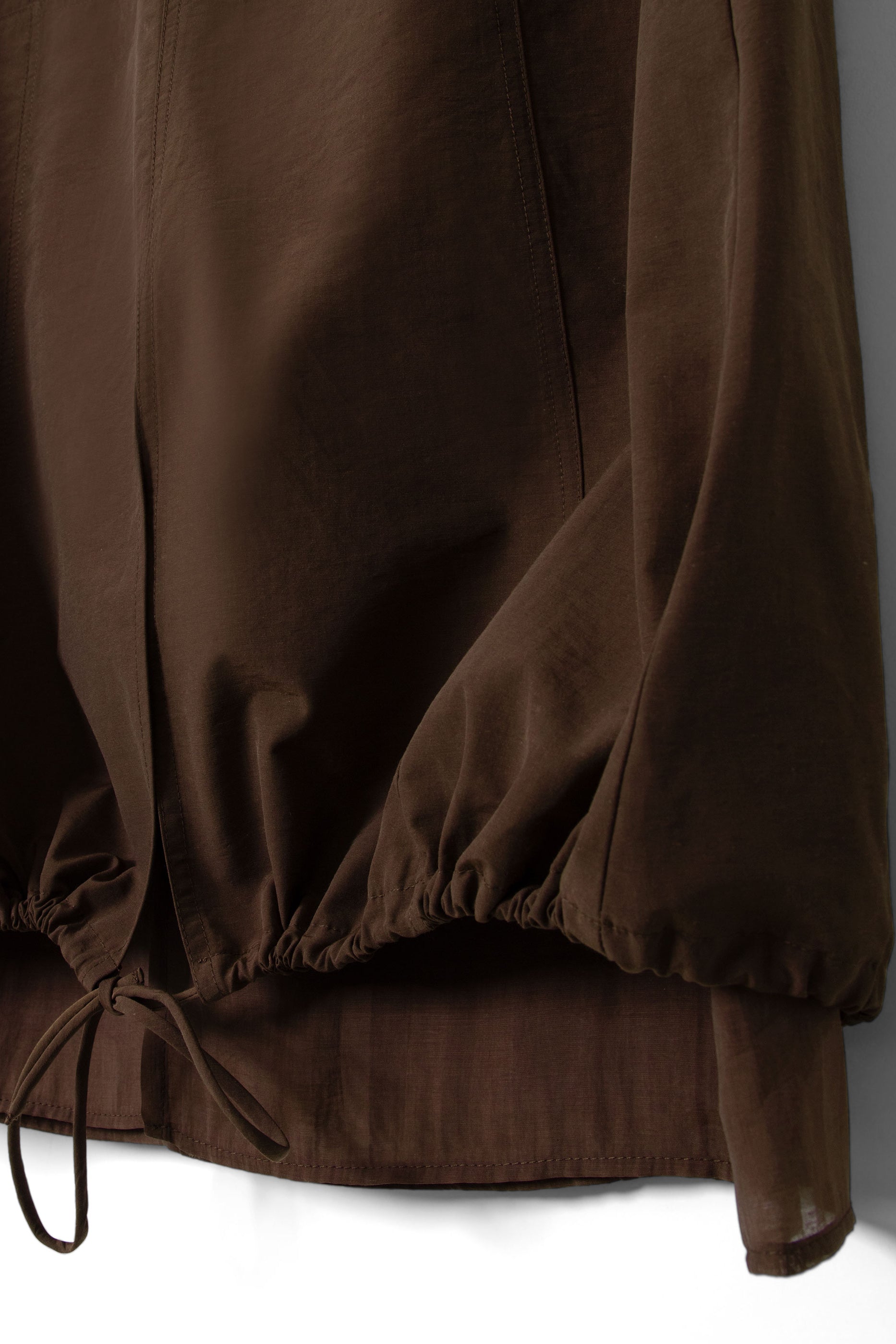 Damson Madder Amber Double Layer Midi Skirt - Choc