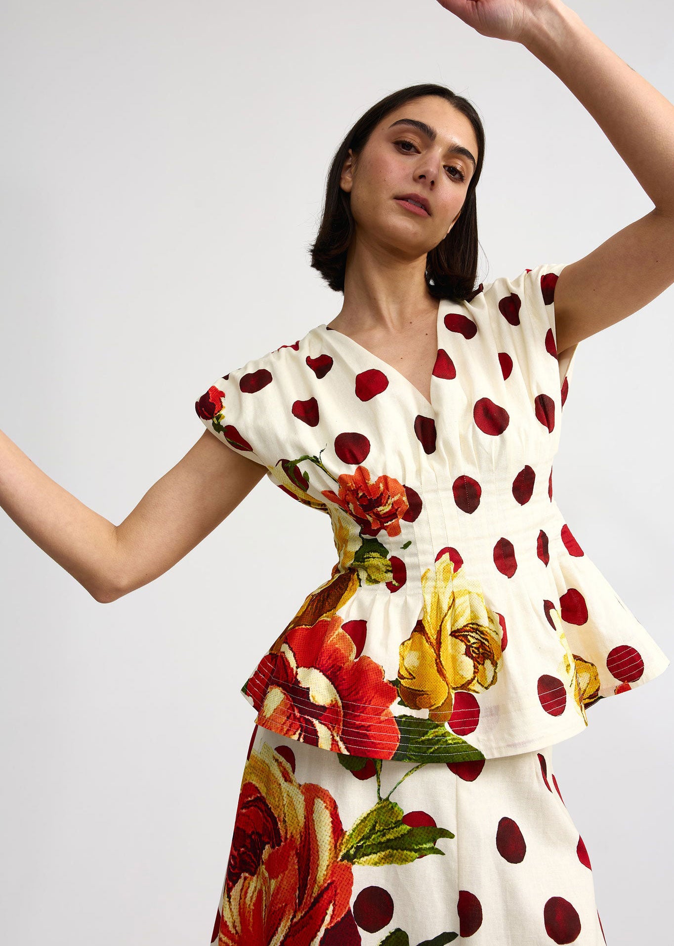 Aston Studio Blair Top - Antique Rose