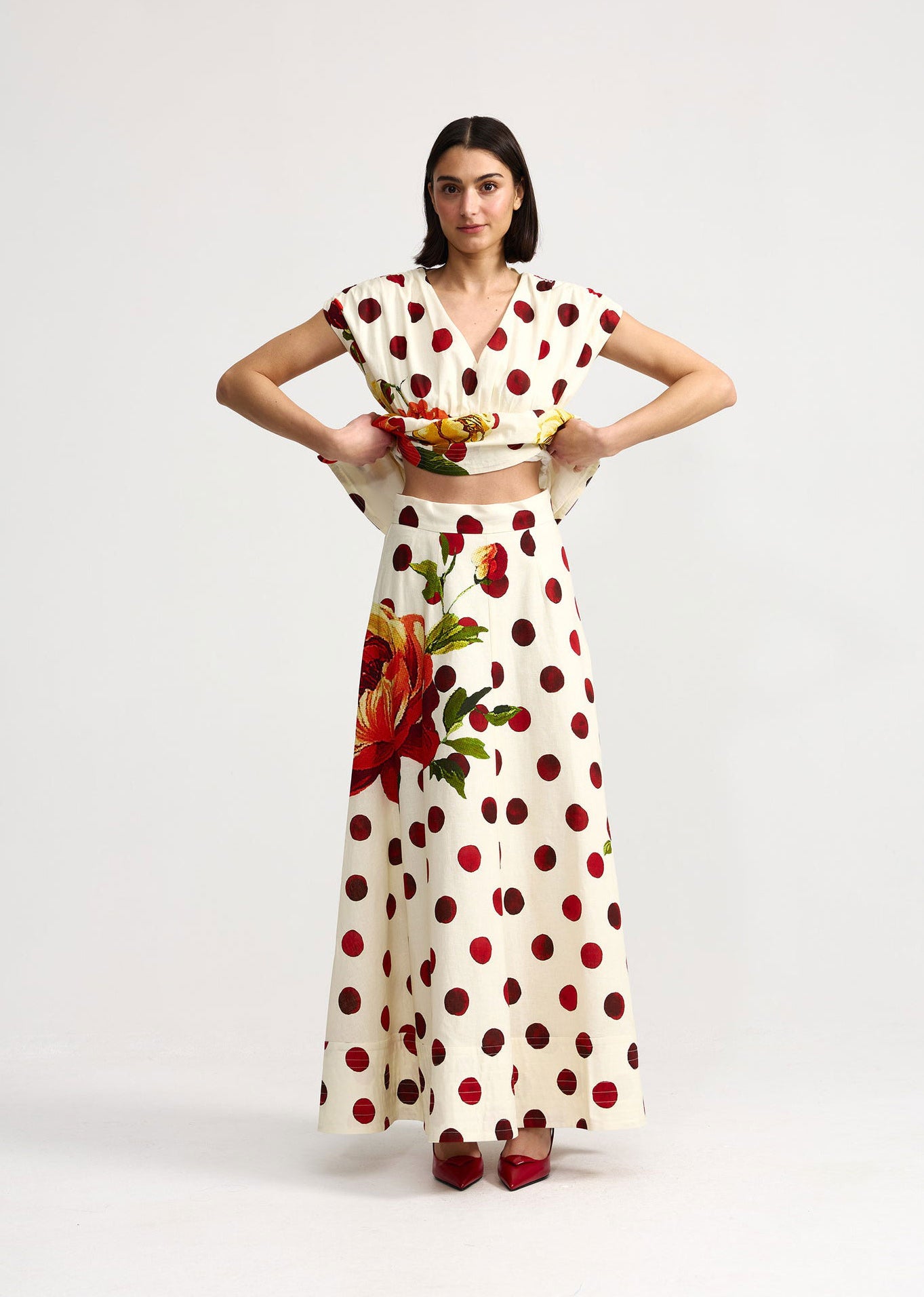 Aston Studio Blair Skirt - Antique Rose