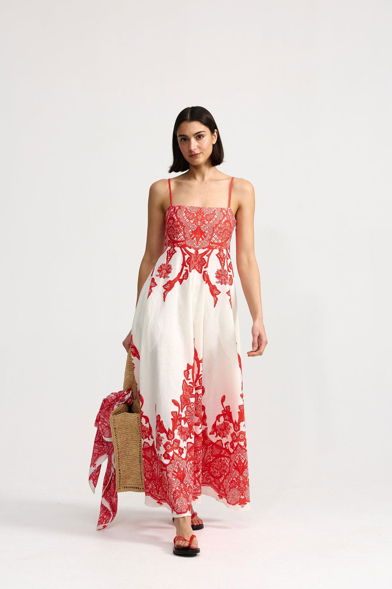 Aston Studio Rue Dress - Ruby Antique