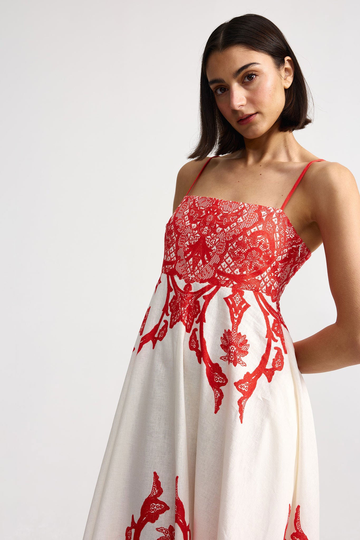 Aston Studio Rue Dress - Ruby Antique