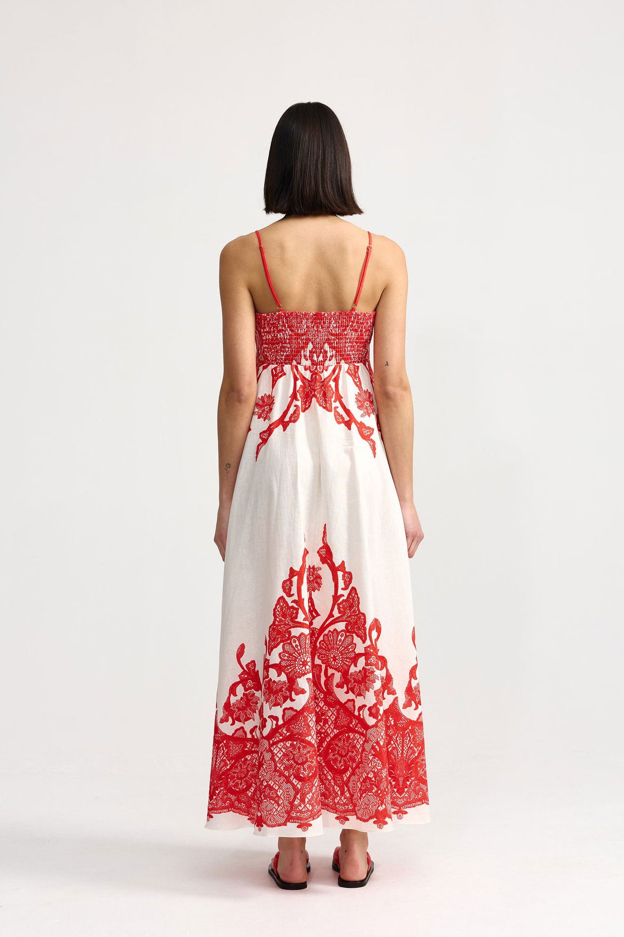 Aston Studio Rue Dress - Ruby Antique