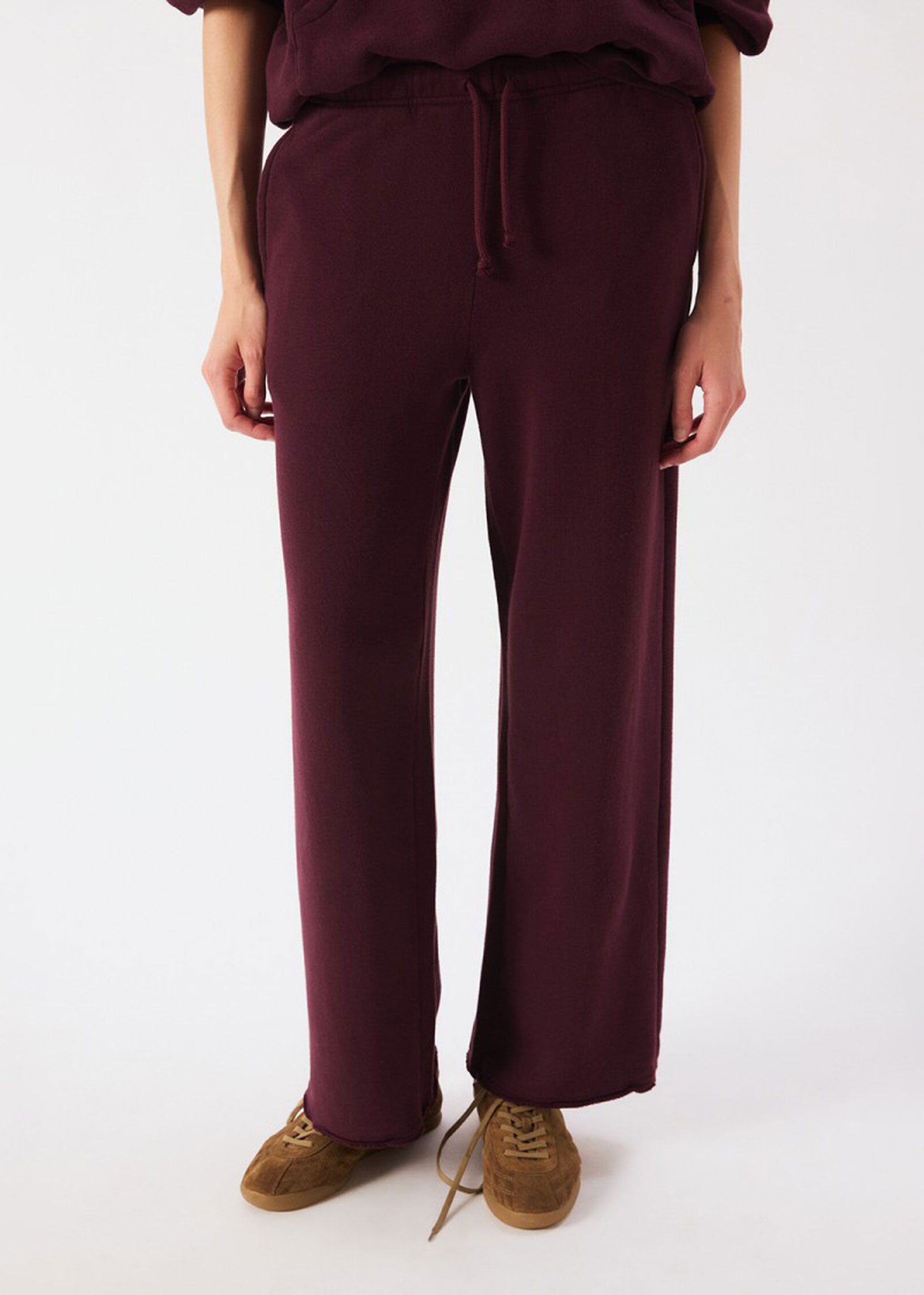 American Vintage Atubay Joggers - Wine Lie