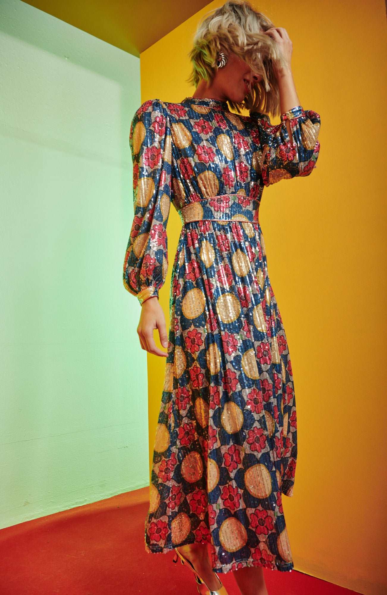 Celia B - Pervenche Dress