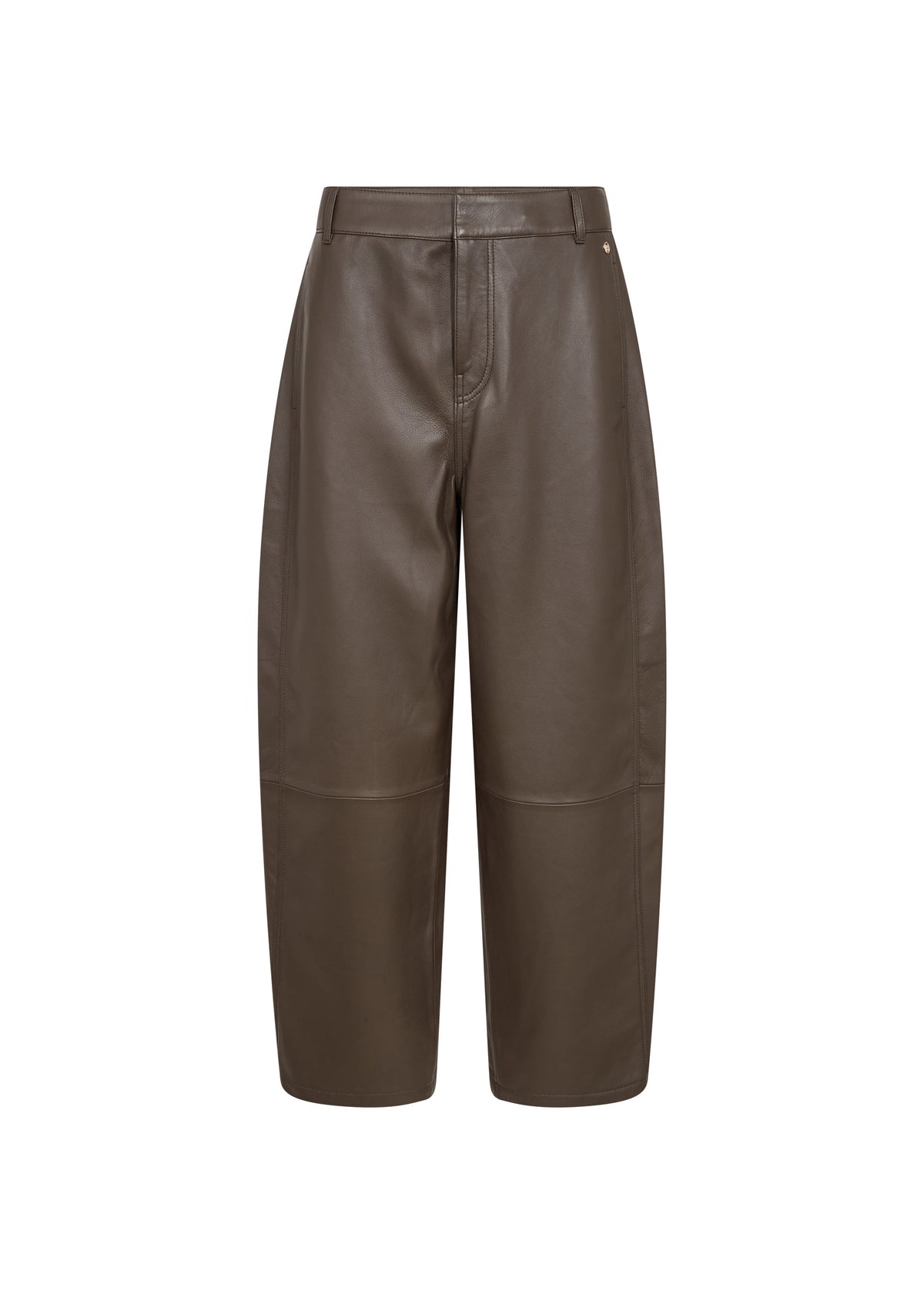 MOS MOSH MMBarrel Leather Trousers
