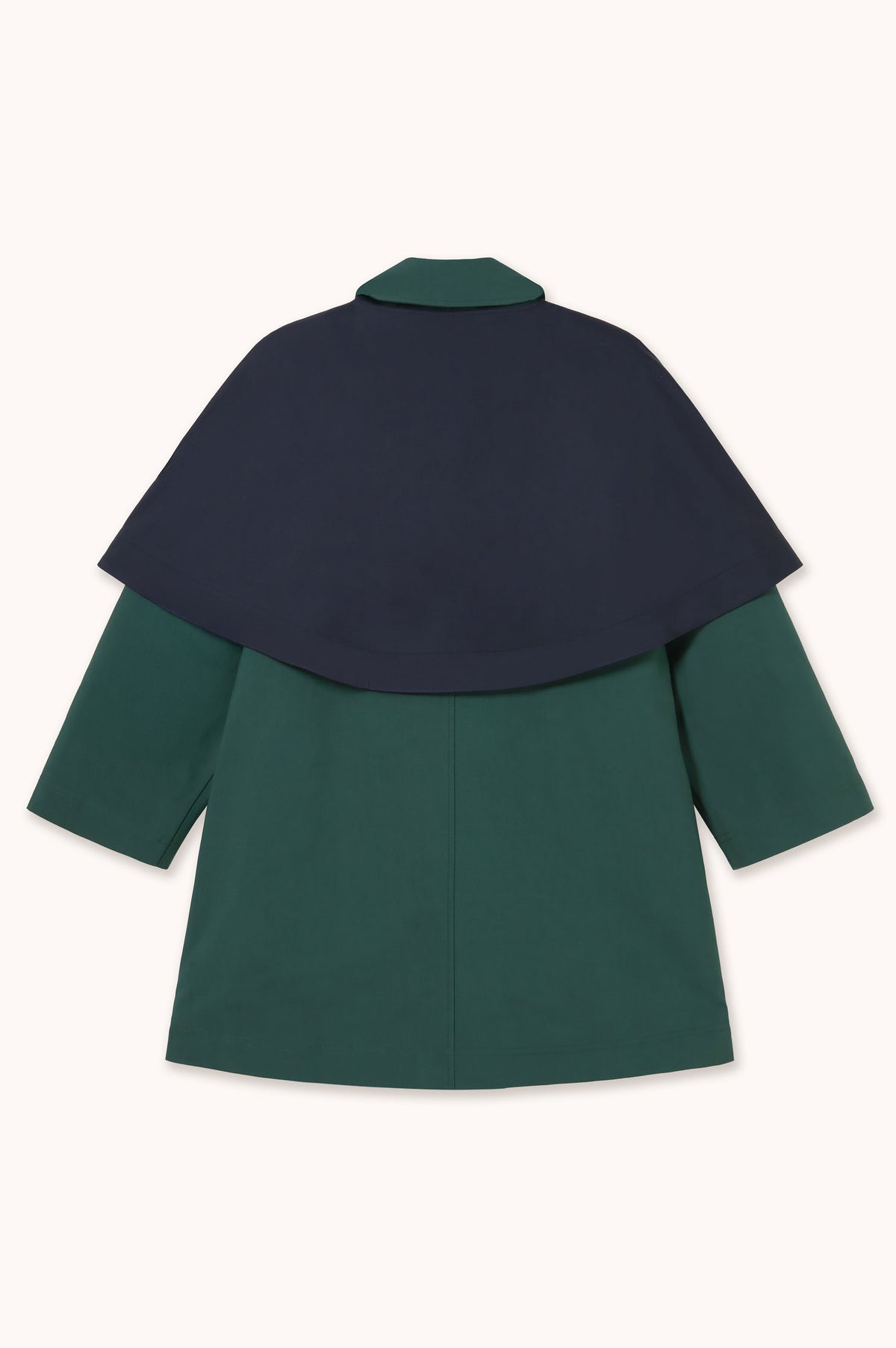 The Tiny Big Sister Bicolor Trench Coat