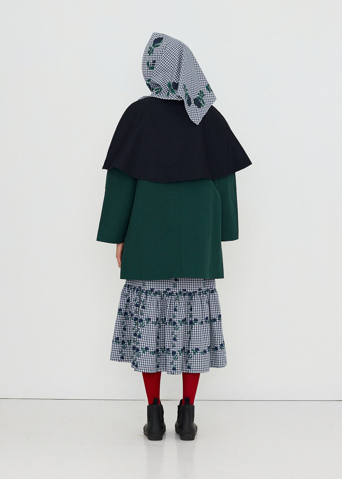 The Tiny Big Sister Bicolor Trench Coat