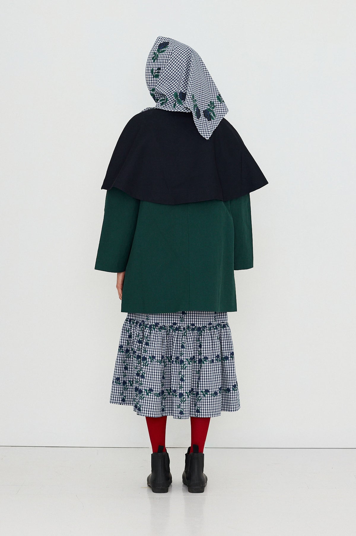 The Tiny Big Sister Bicolor Trench Coat