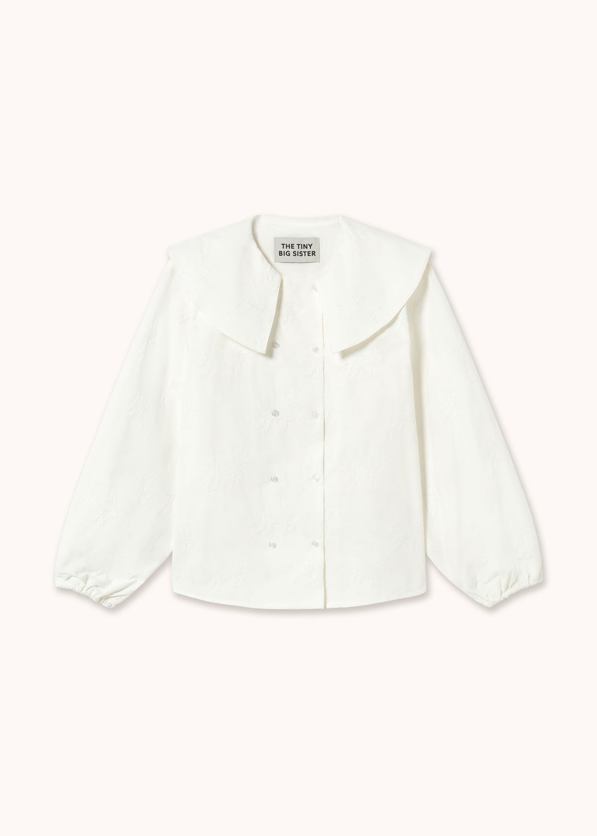 The Tiny Big Sister Horses Buttoned Blouse