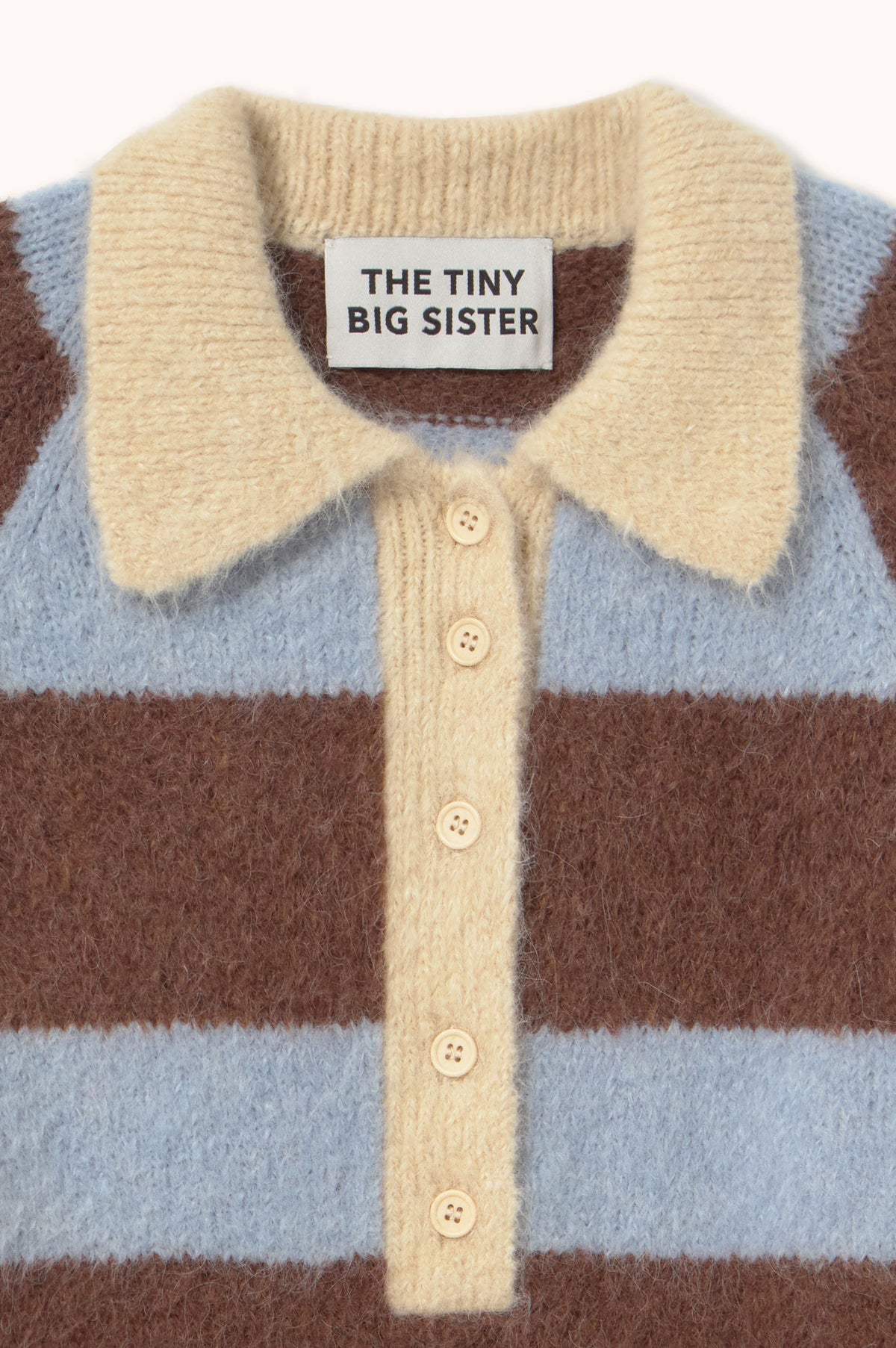 The Tiny Big Sister Frank Striped Polo