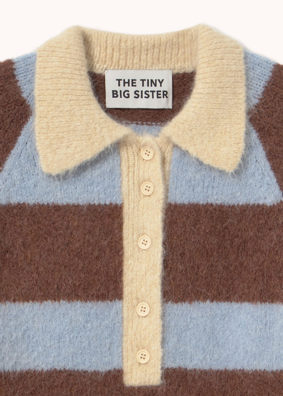 The Tiny Big Sister Frank Striped Polo