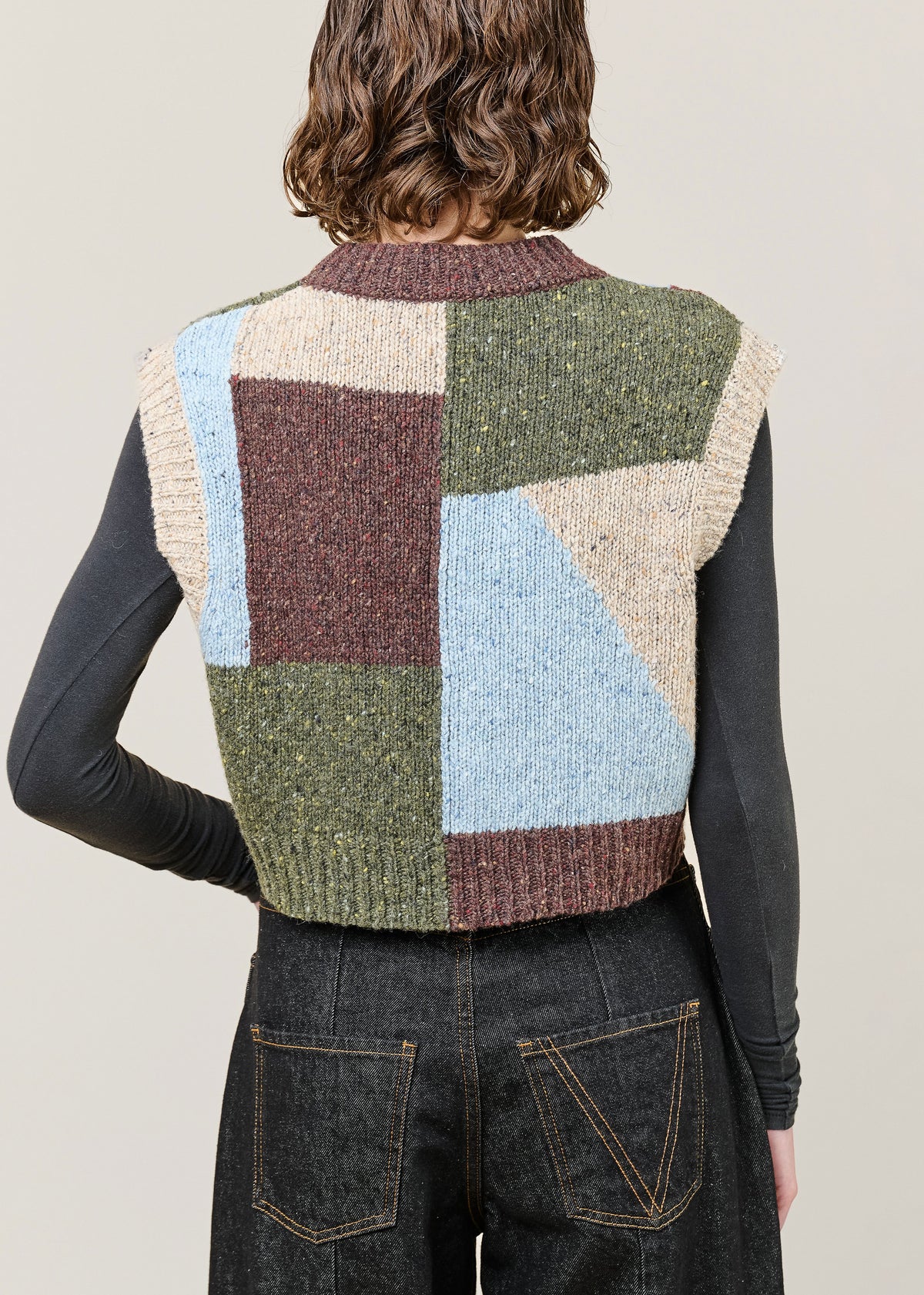 VI.VE.RE Wren Colour Block Tank