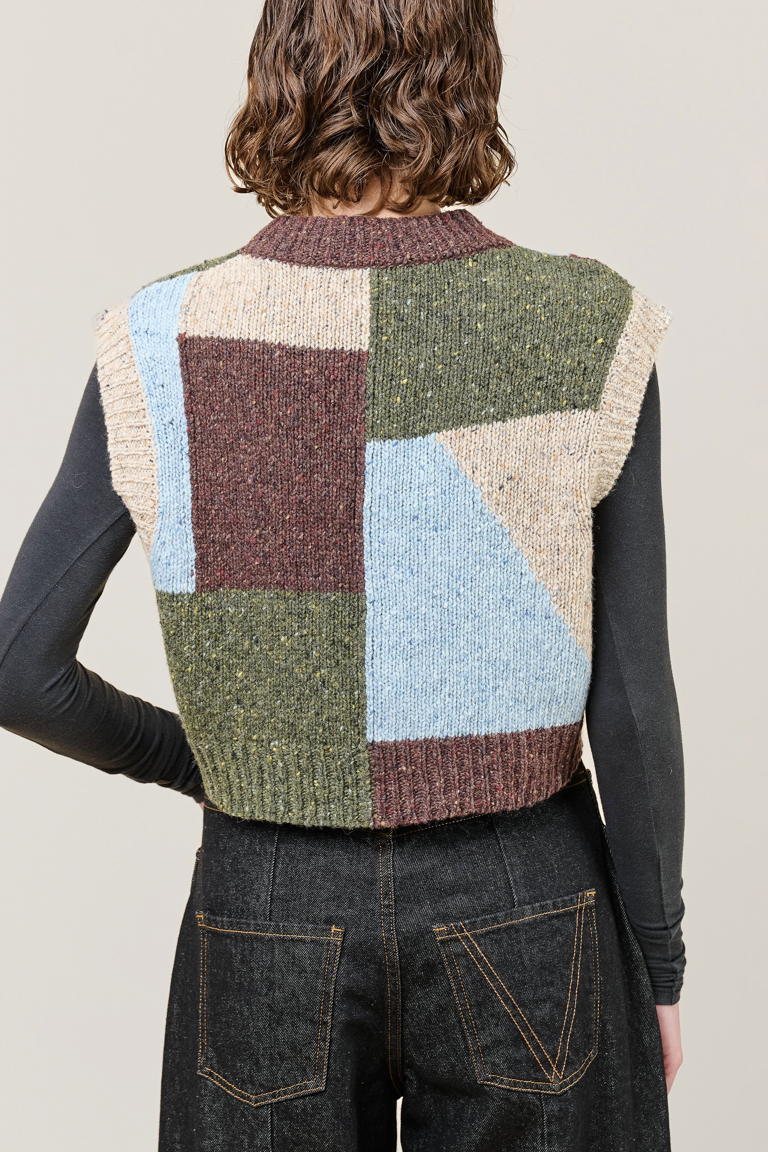 VI.VE.RE Wren Colour Block Tank