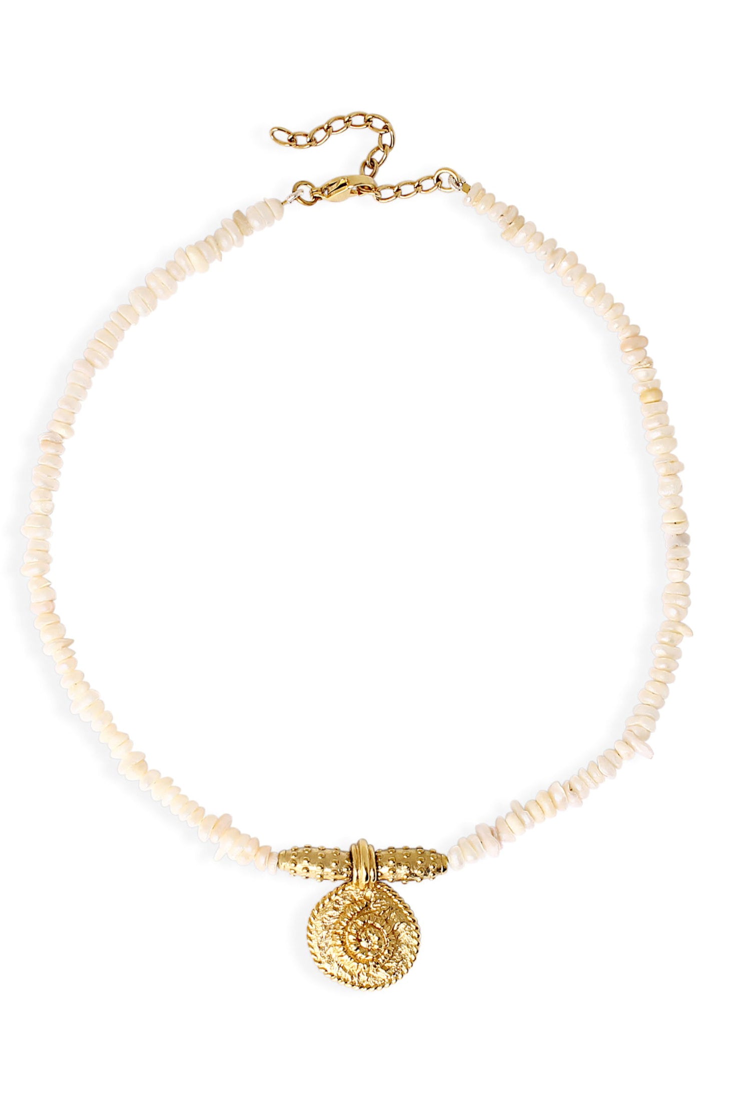 By Alona Adella Necklace - Gold with Pearls