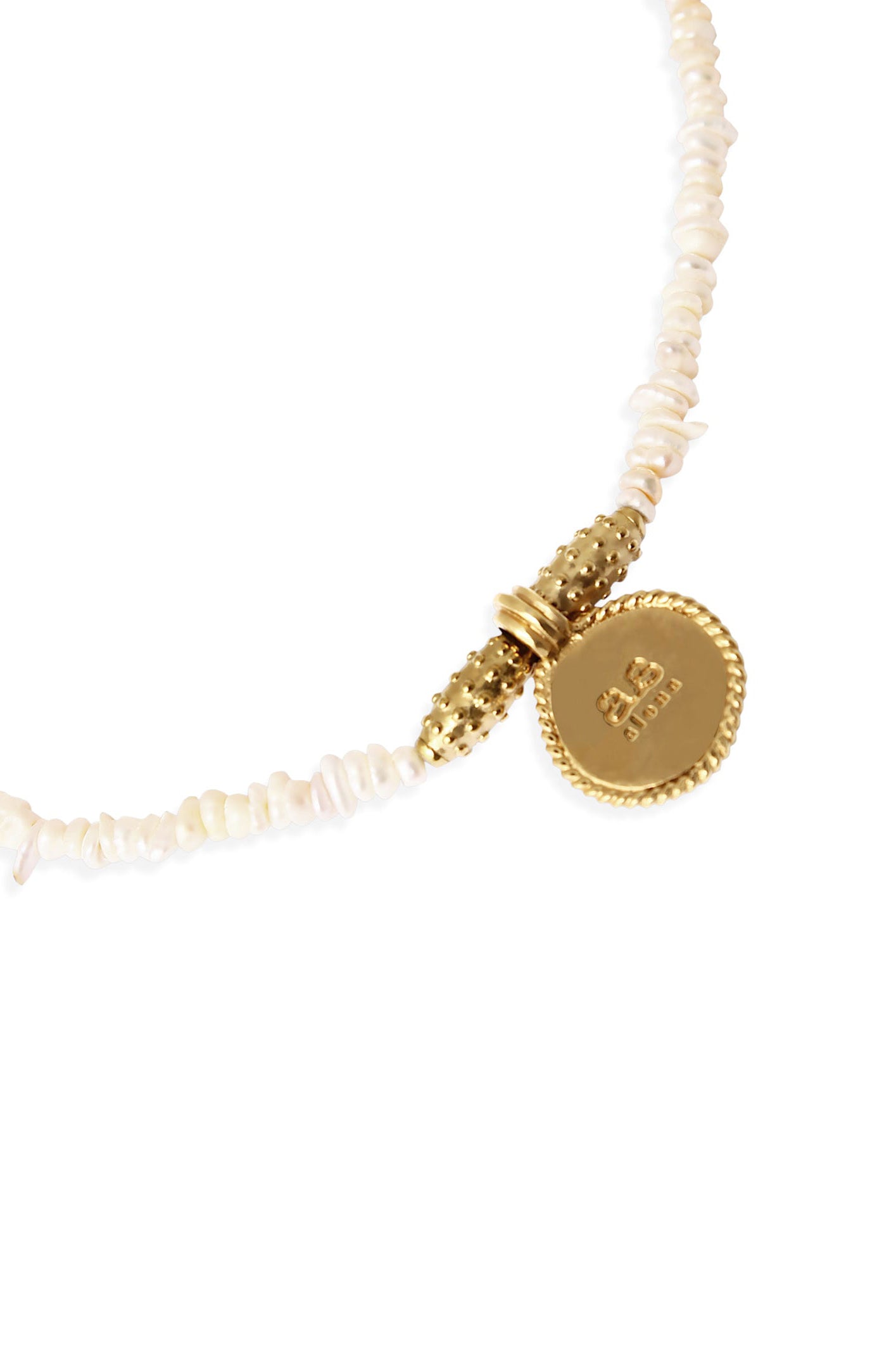 By Alona Adella Necklace - Gold with Pearls