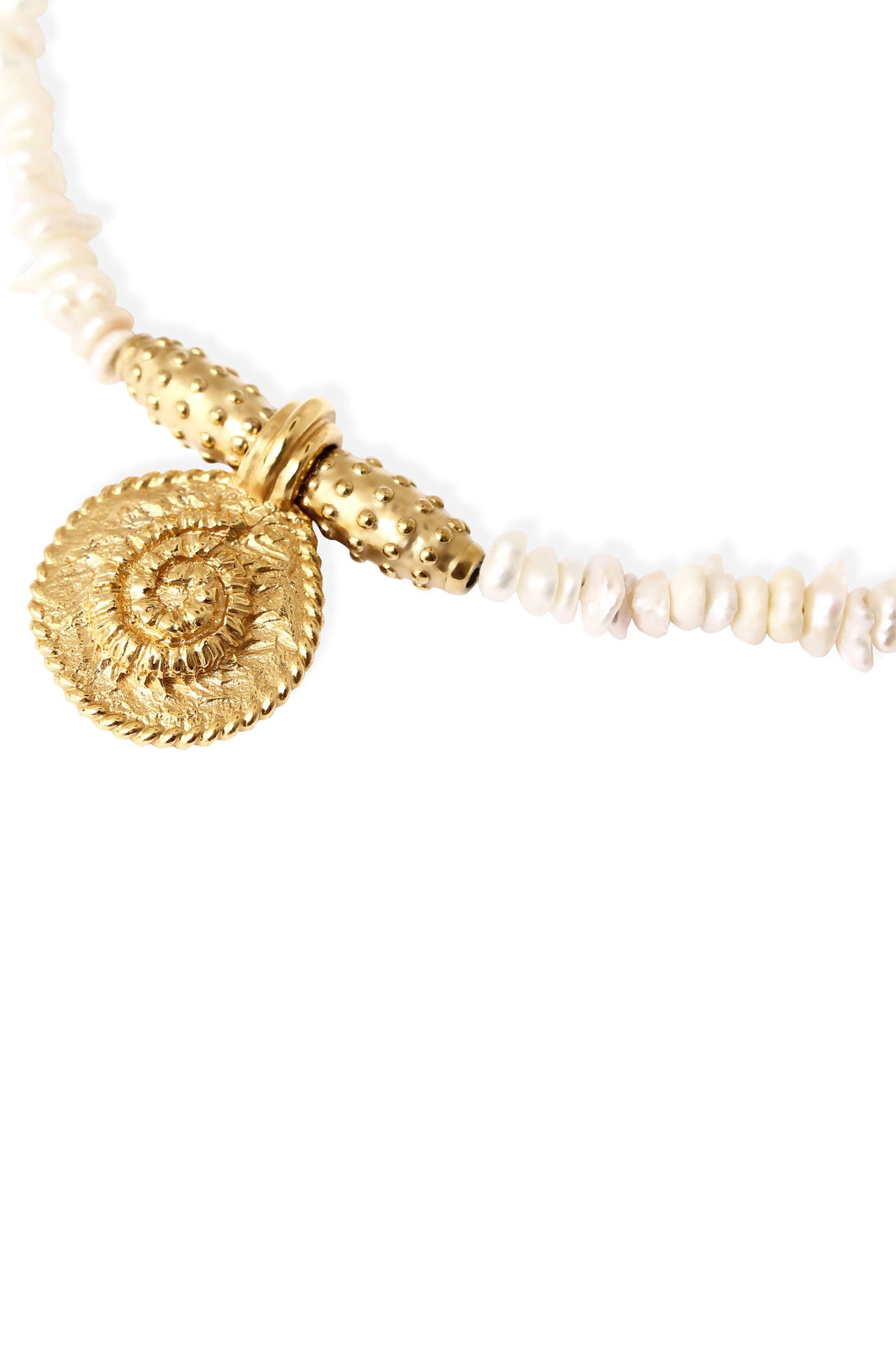 By Alona Adella Necklace - Gold with Pearls