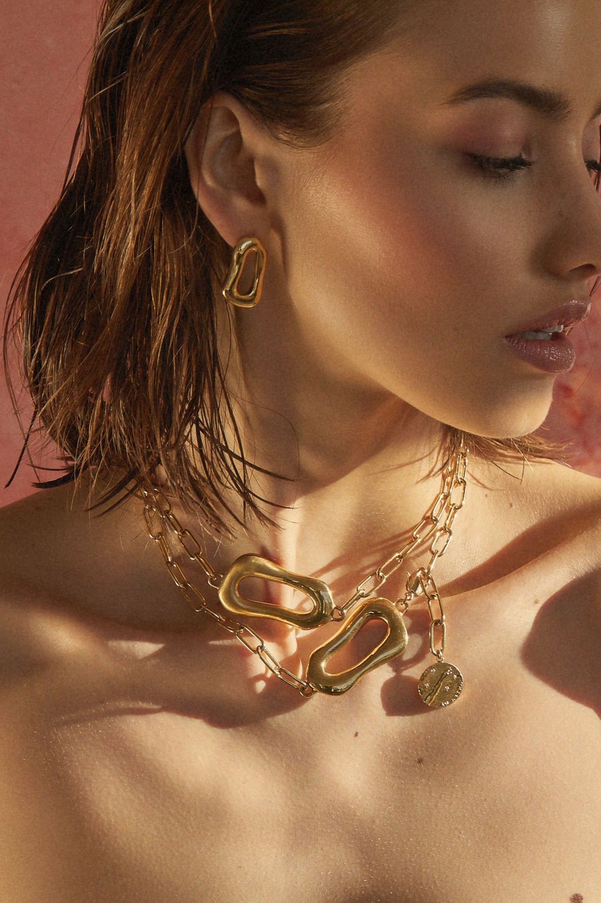 By Alona Leona Earrings - Gold
