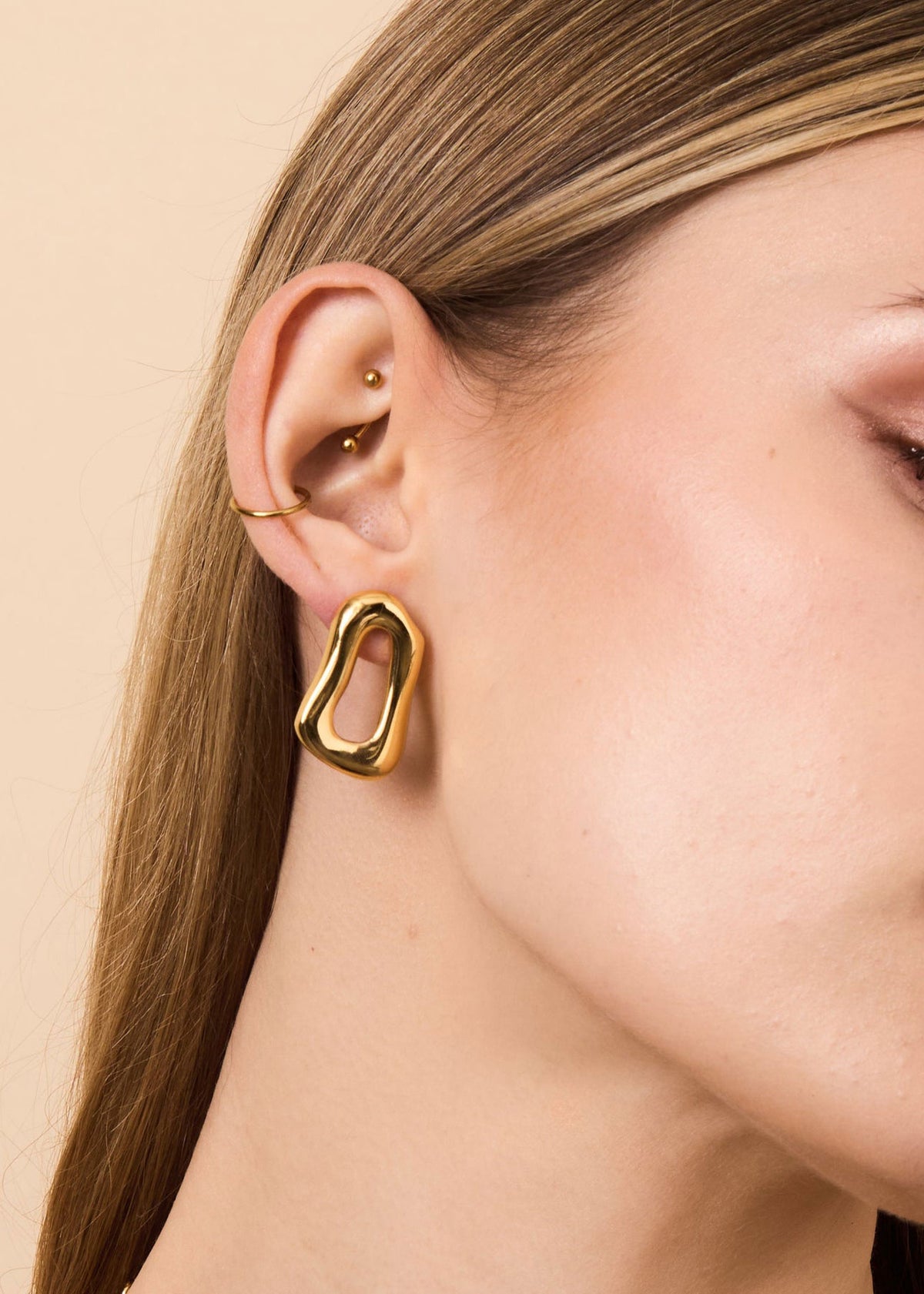 By Alona Leona Earrings - Gold