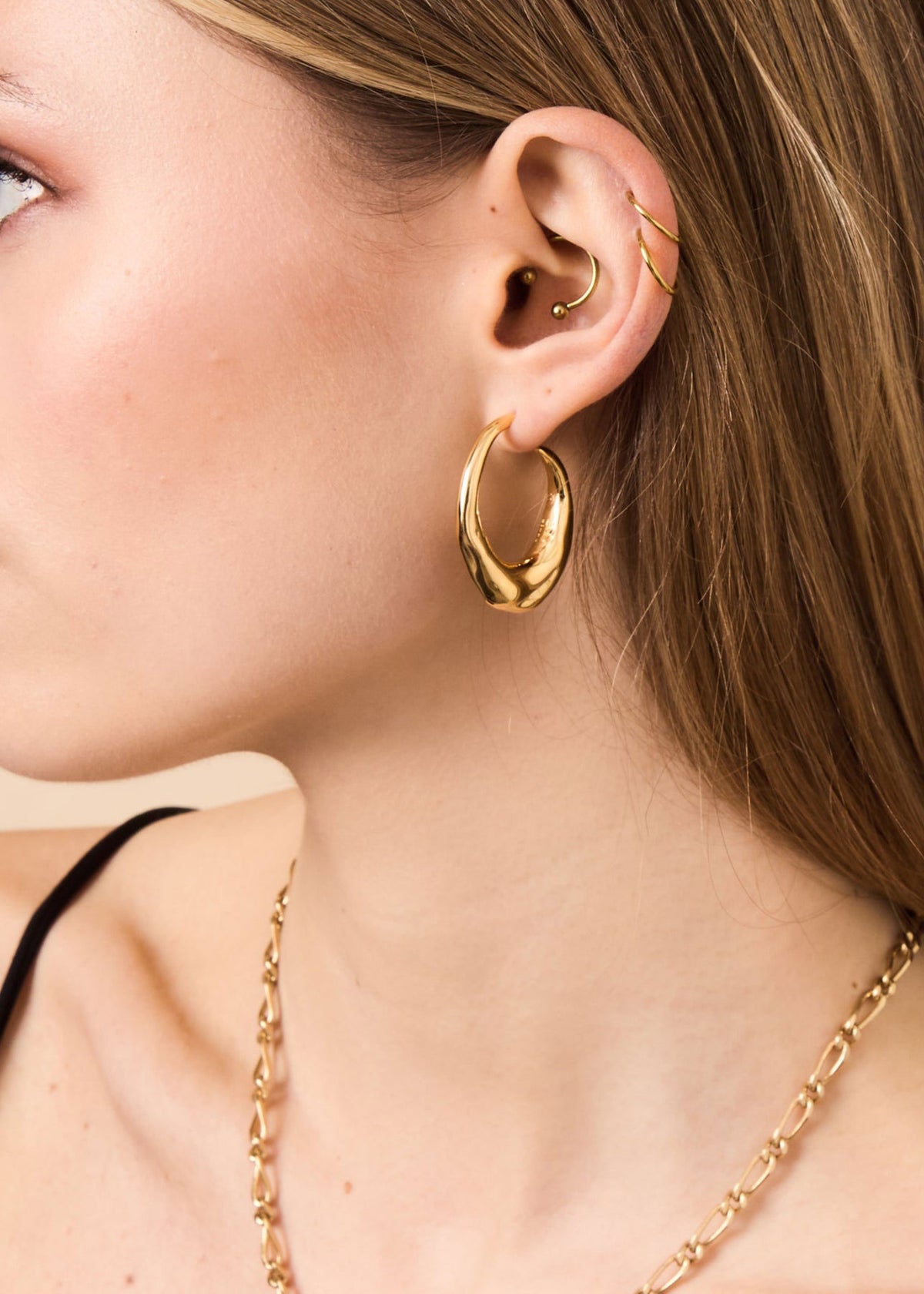 By Alona Panarea Earrings - Gold