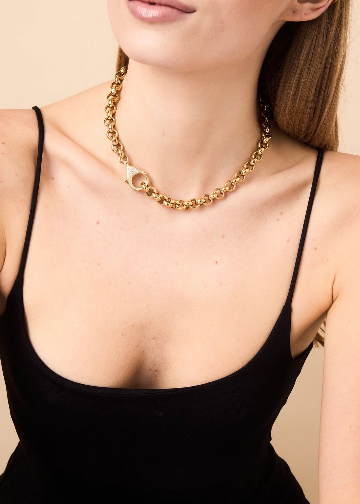 By Alona Scarlet Necklace - Gold