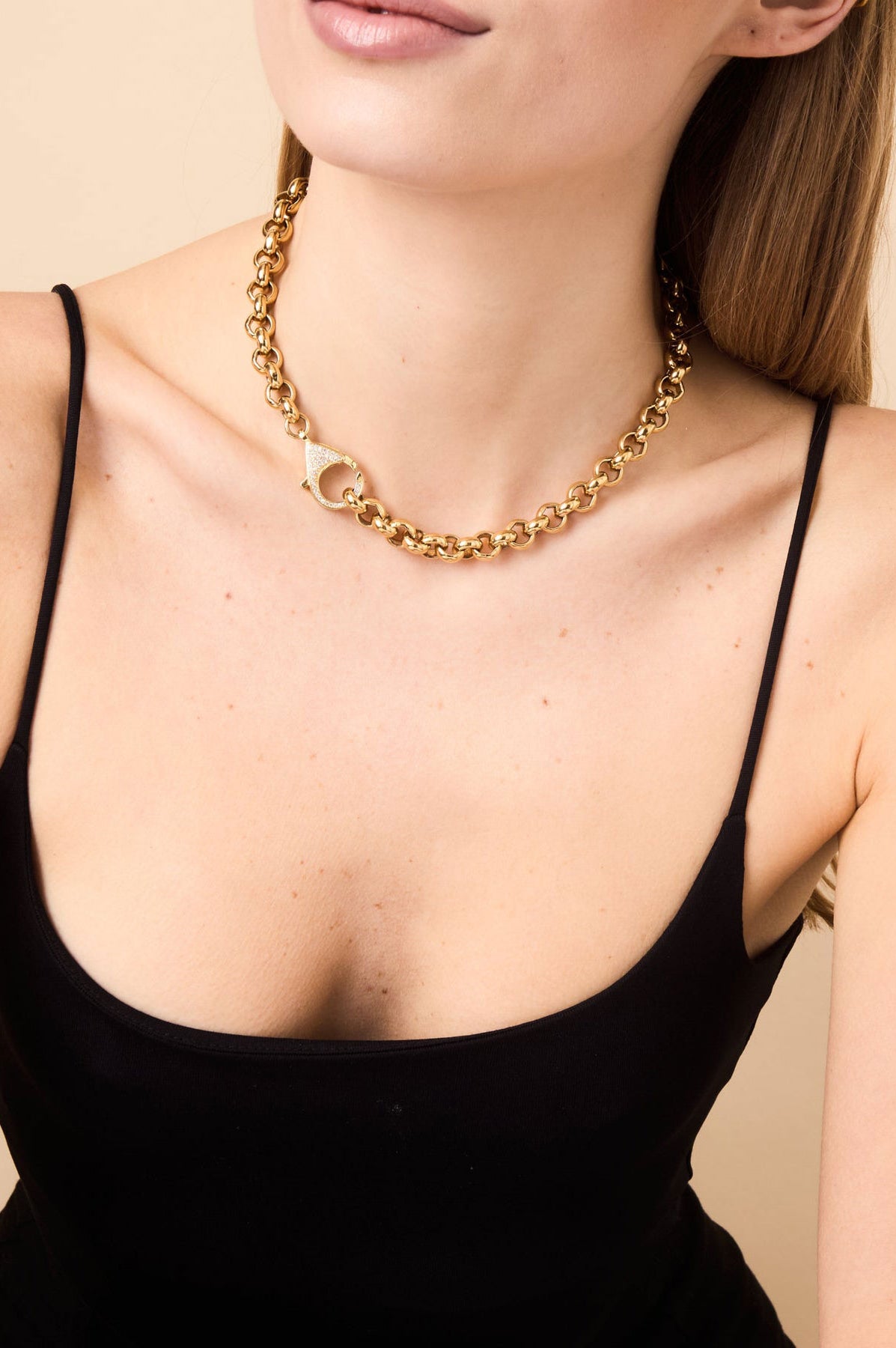 By Alona Scarlet Necklace - Gold