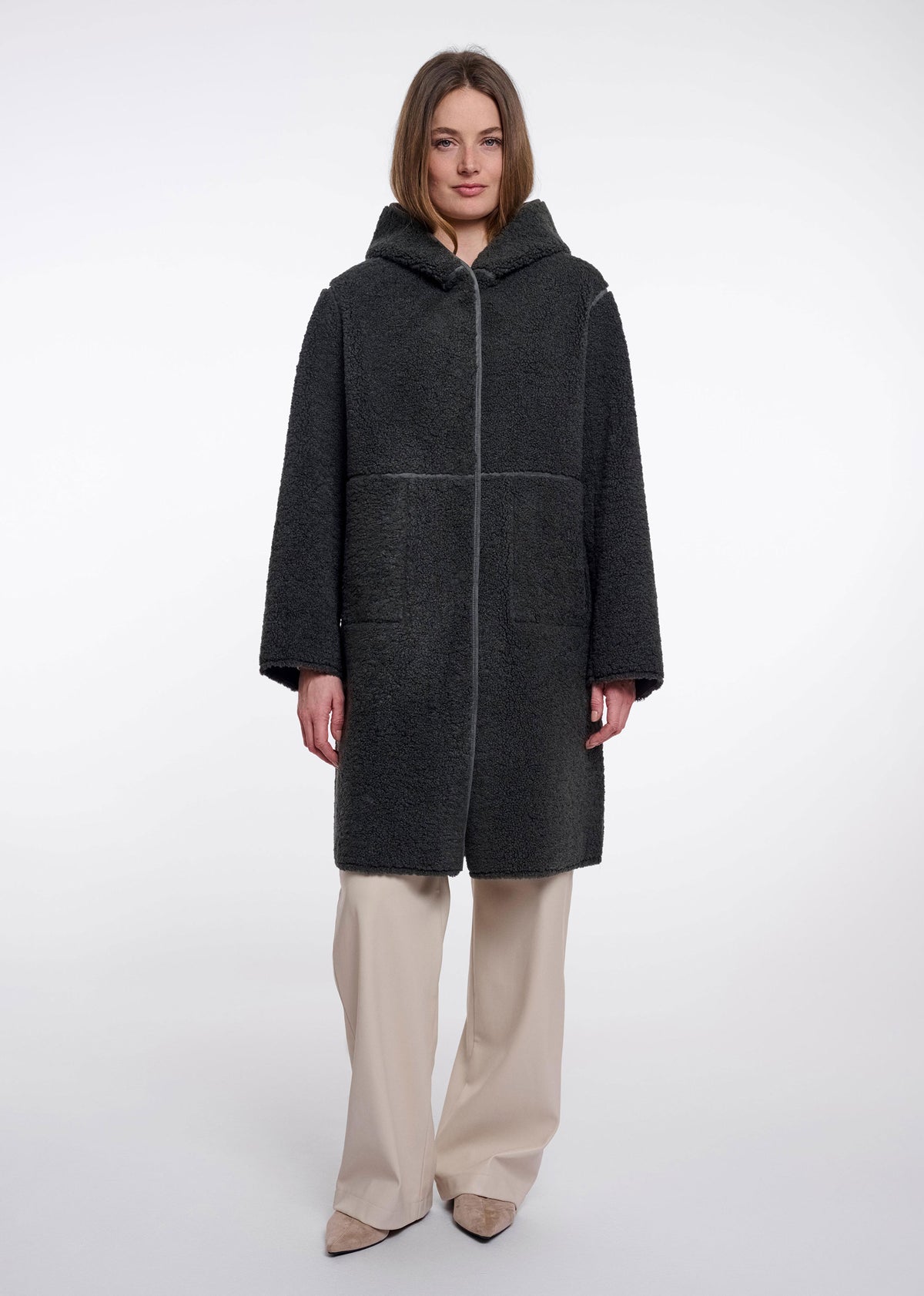 Rino & Pelle Ami Coat - Urban Teal