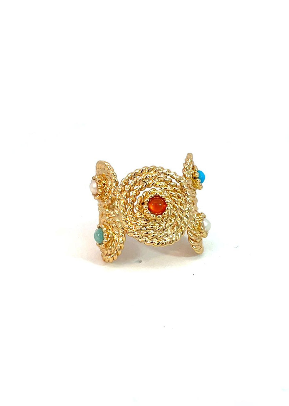 Gas Bijoux Mistral Cuff Ring