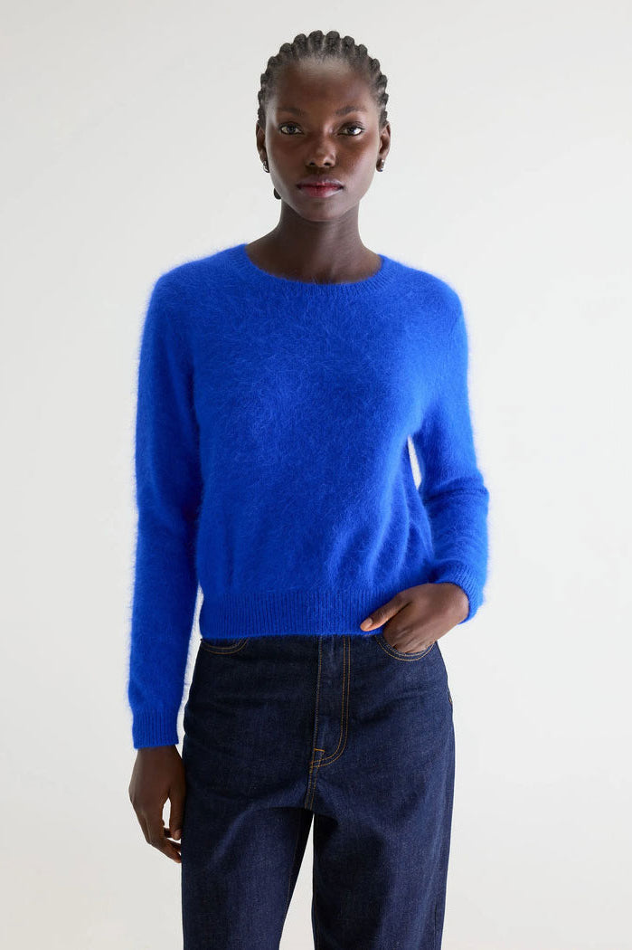Bellerose Datti Angora-Blend Sweater - Lazuli