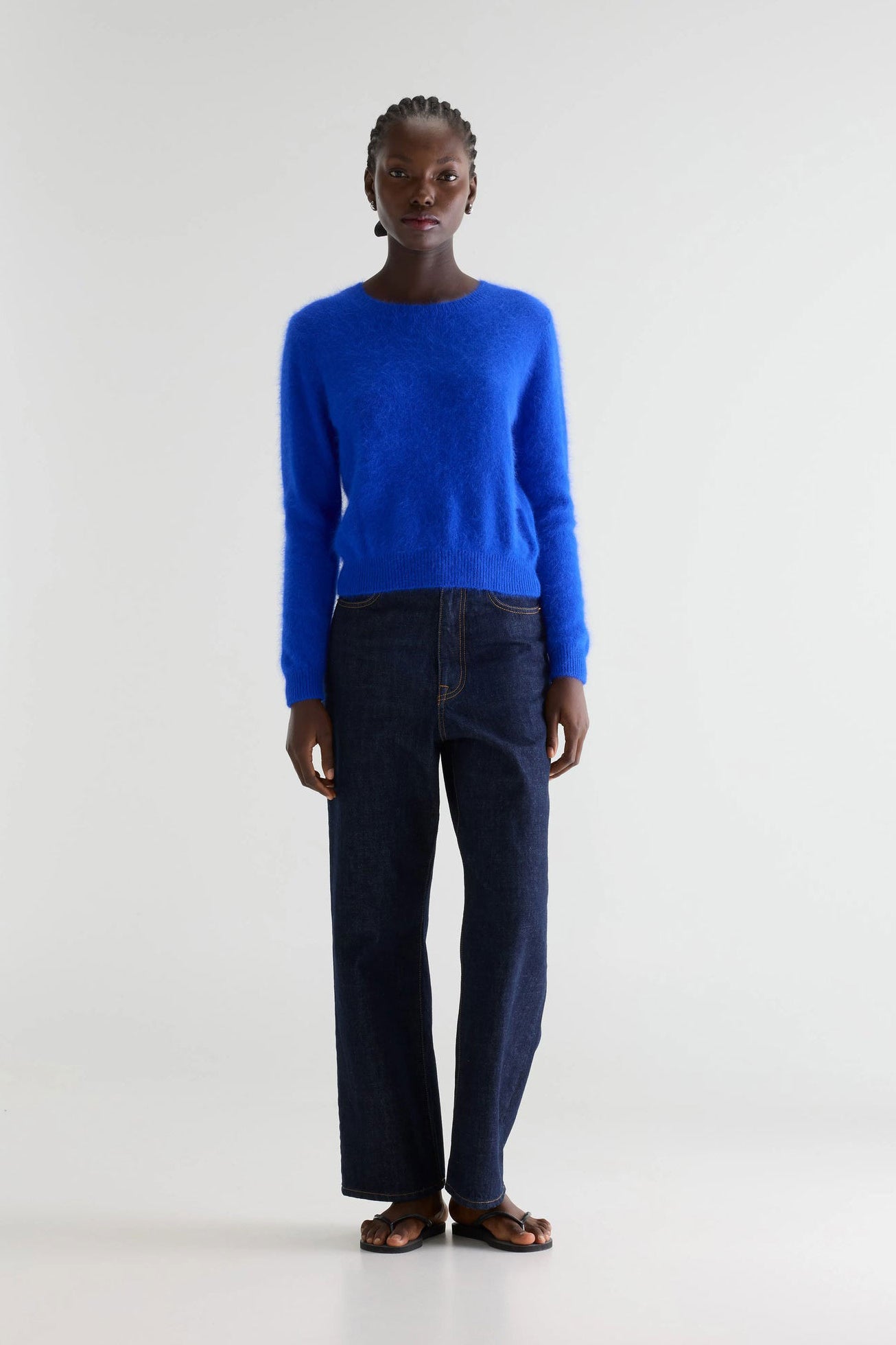 Bellerose Datti Angora-Blend Sweater - Lazuli